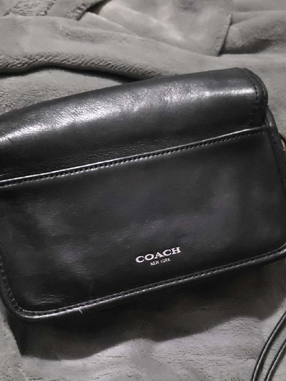 Coach Legacy Black Leather Crossbody - Picture 6 of 10